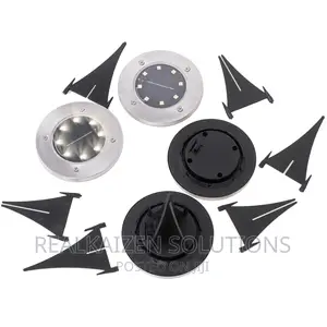 UK Ground Solar Outdoor Garden Deck Lights 4pcs