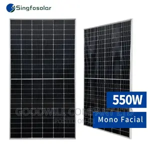 550w Mono Facial Solar Panel