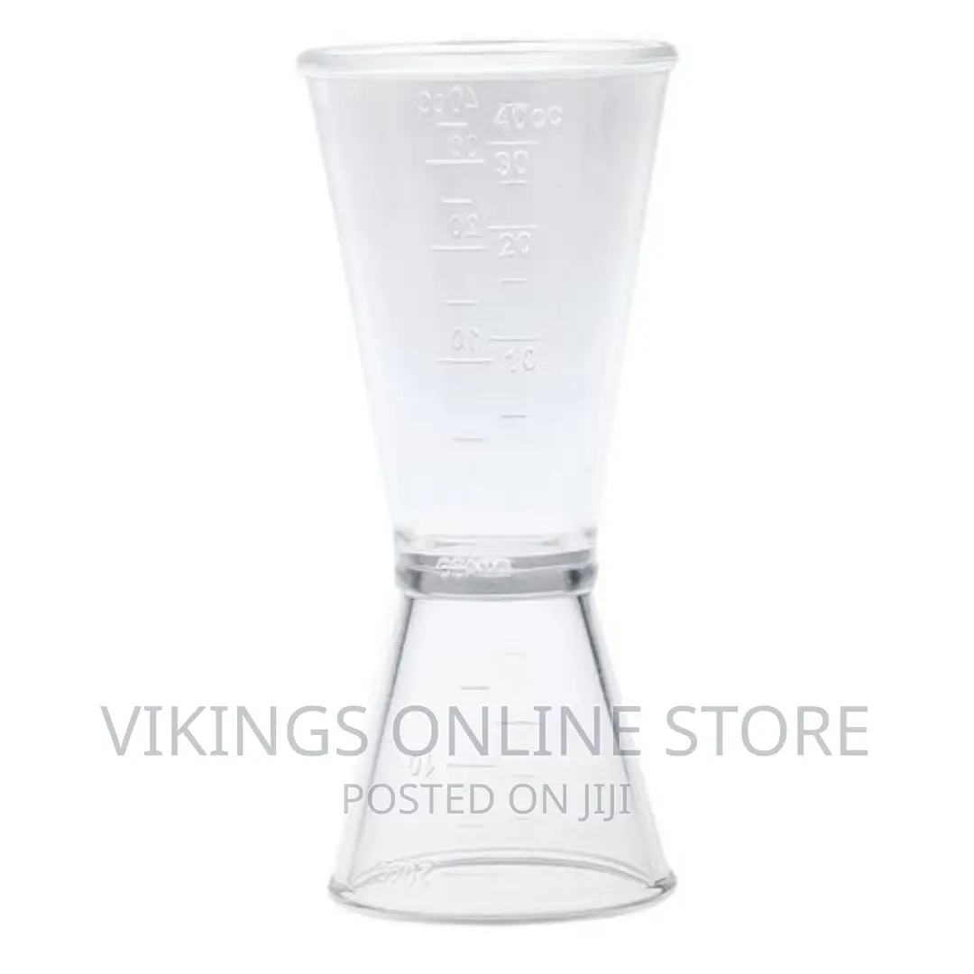 PC Double Single Shot Measure Cup Cocktail Drink Jigger