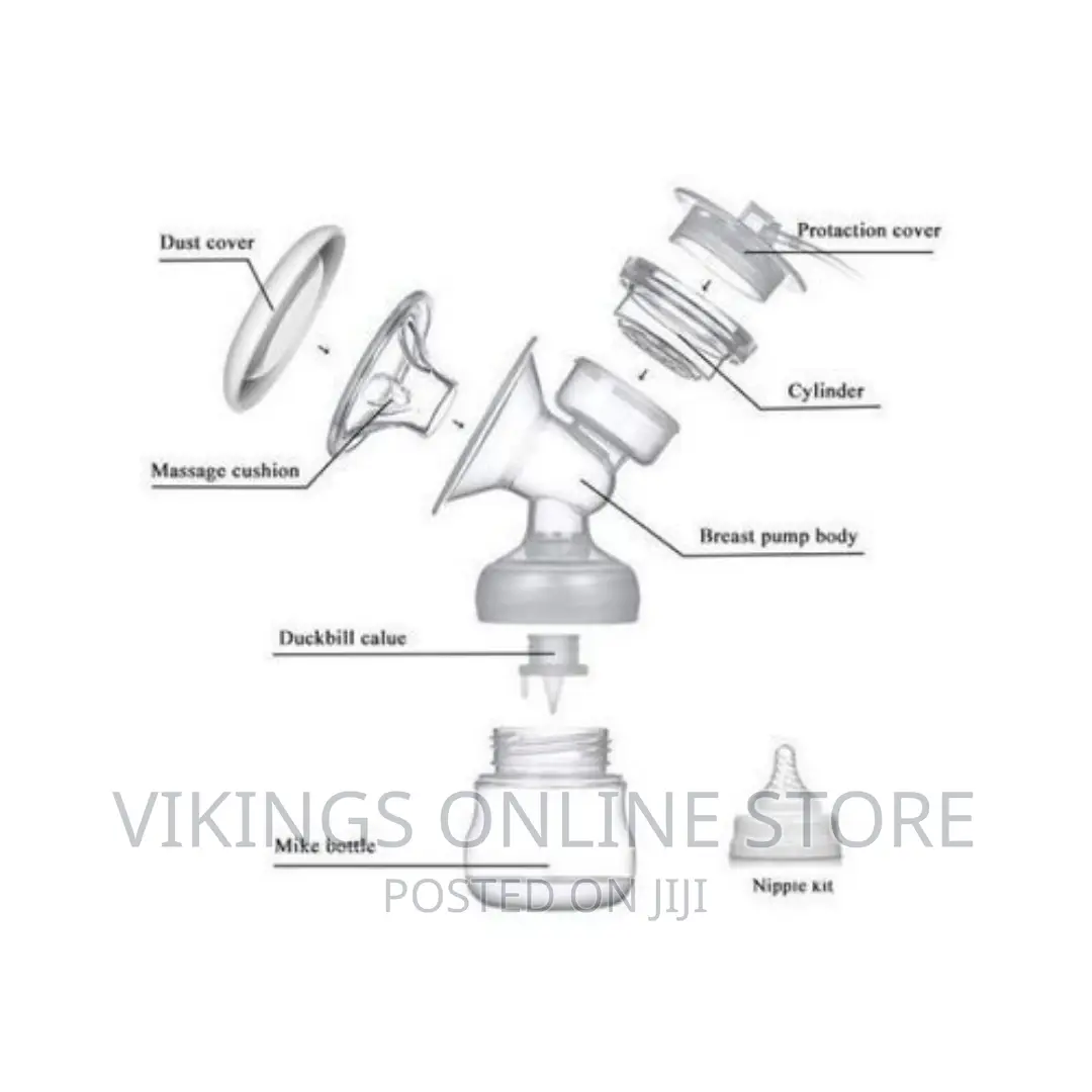 Manual Breast Pump Milk - Purple, White