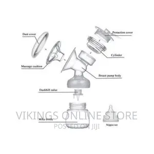 Manual Breast Pump Milk - Purple, White