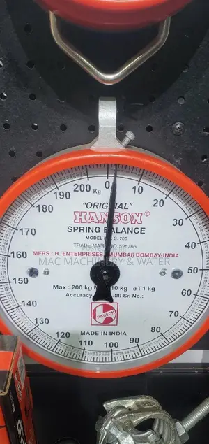Weighing Scale HANSON 200kg /Spring Balance INDIA
