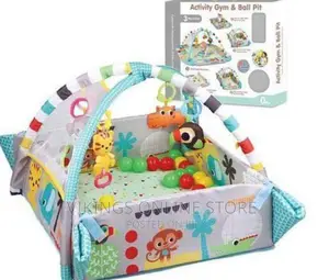 Kid's Activity Gym - Green/White, Multicolour