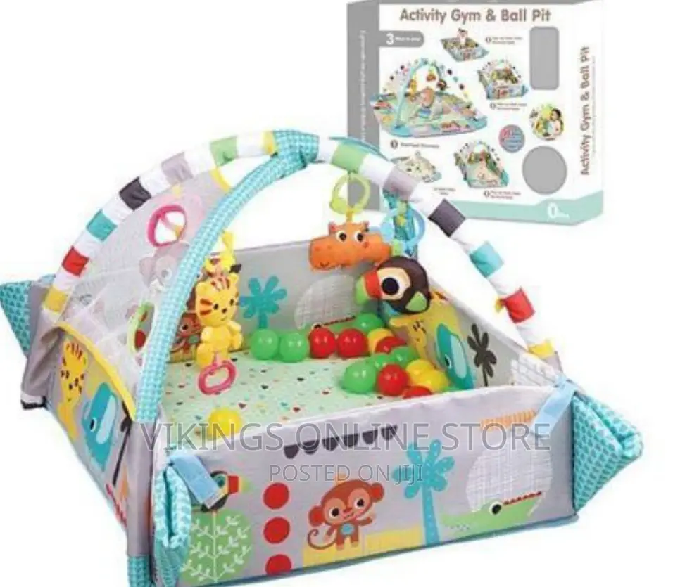 Kid's Activity Gym - Green/White, Multicolour