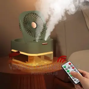 Air Conditioning Fan Double Spray Spray Desk Fan