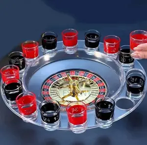 16 Shot Turntable Drinking Roulette Set
