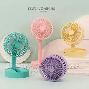 Mini Foldable Fan With Strong Wind for Use at Home