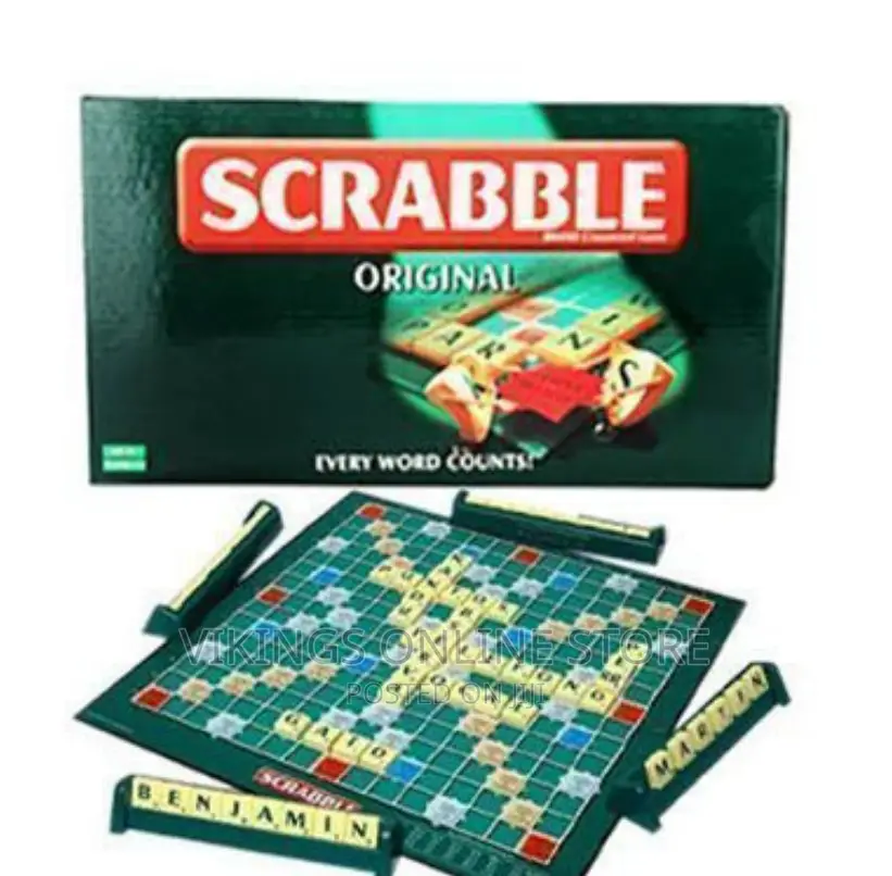 Scrabble Board Game - Green