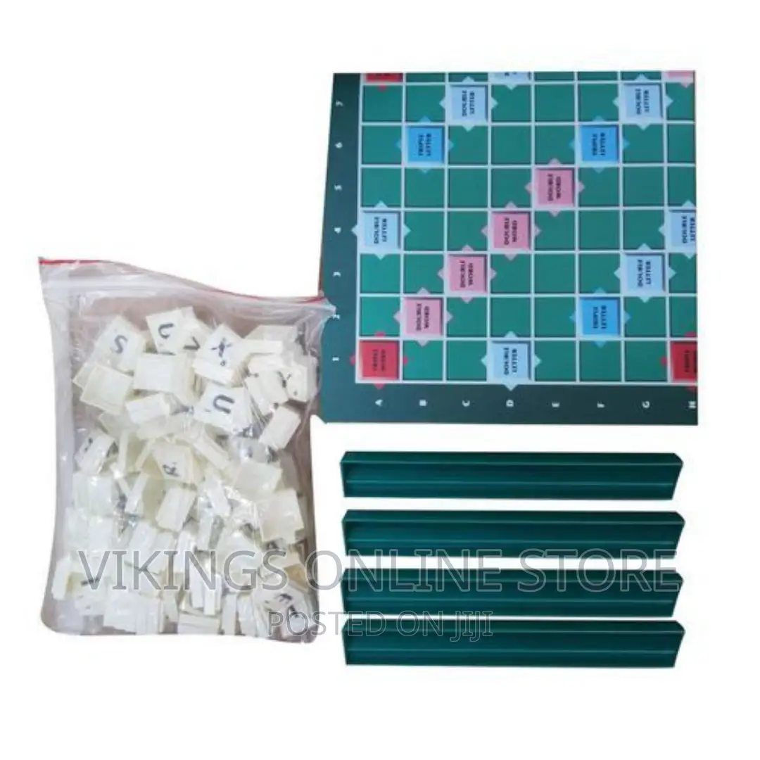 Scrabble Educational Board Game for Kids and Adults -