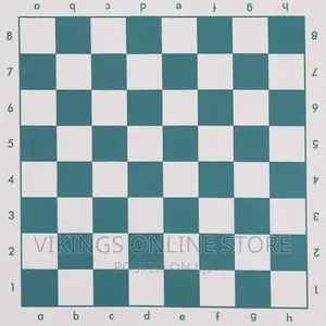 1PC 34.5cm Chess Board Chess Games PVC Rubber Without Chess