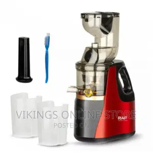RAF Slow Juicer Juice Extractor 150W R.2831 - Red