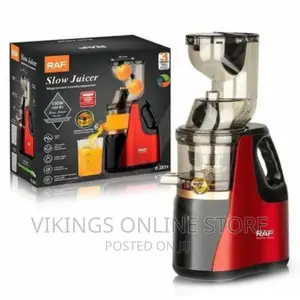 RAF Slow Juicer Juice Extractor 150W R.2831 - Red