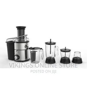 Hoffmans 4 Ln1 Electric Juicer,Blender/Extractor,1.5l-Silver