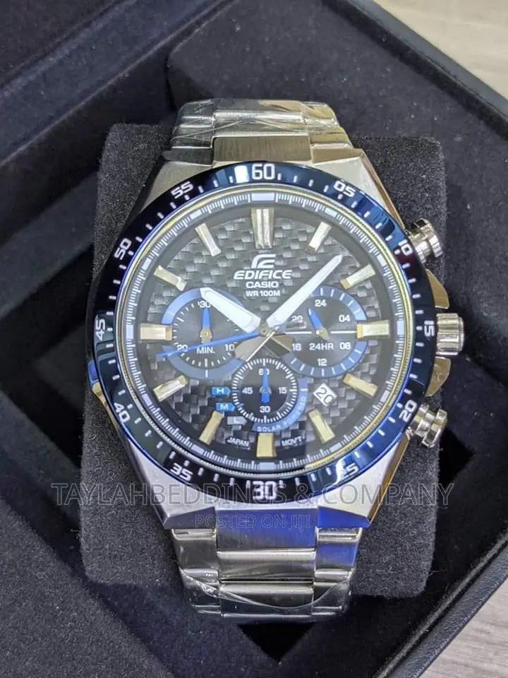 Casio Edifice Solar Chronograph Carbon Fiber Watch