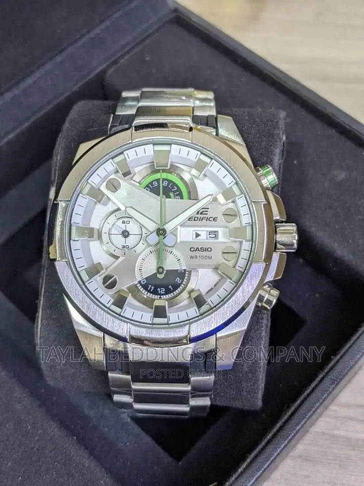 Round Casio Edifice EFR 540, for Daily