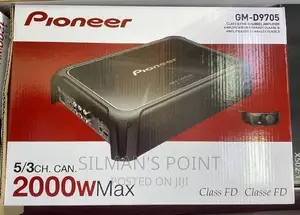Pioneer Gm-D9705 Class D Five Channel Amplifier
