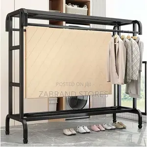 Multifunctional Clothes and Shoes Hanging Home Rack