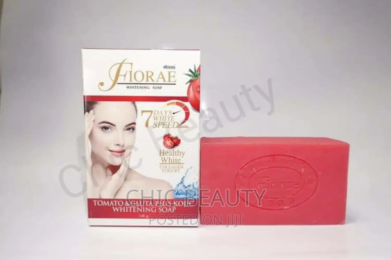 Fiorea Whitening Soap, Gluta, Kojic, Tomato