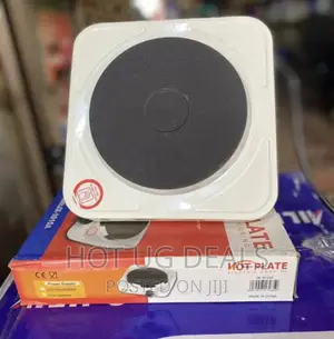 Single Solid Burner Hot Plate-white