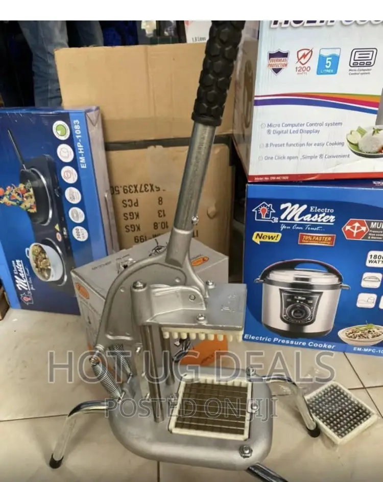 Commercial Manual Chips Cutter With Stand
