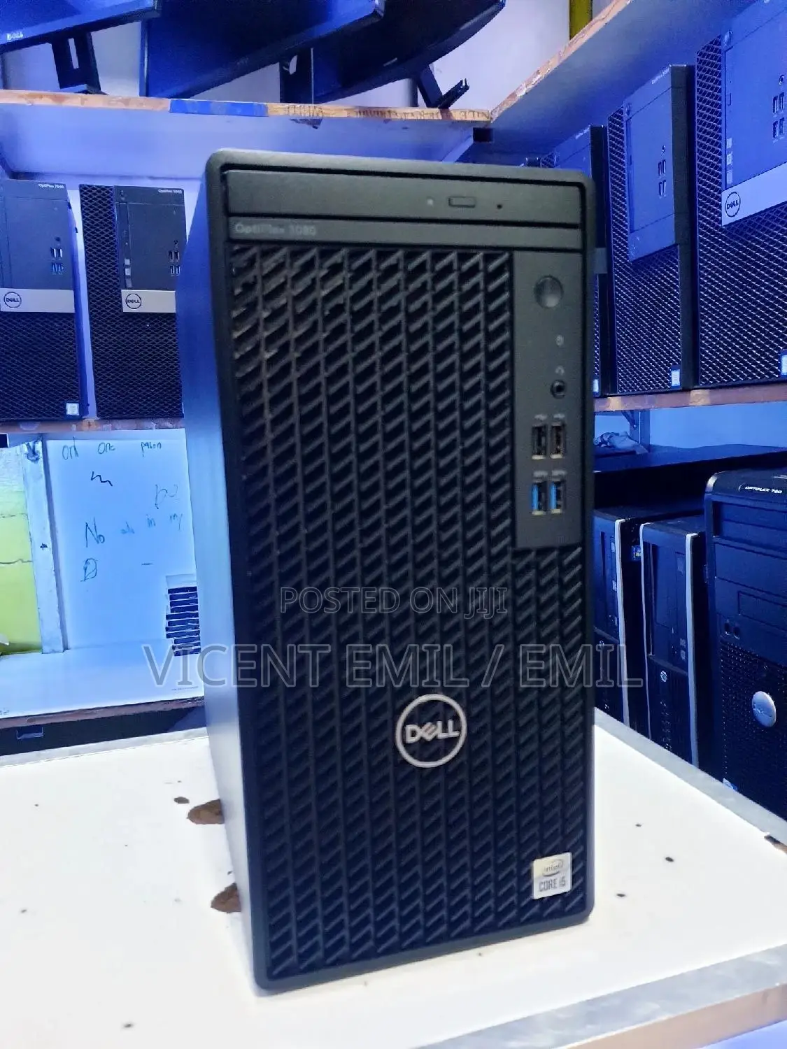 Desktop Computer Dell OptiPlex 3080 8GB Intel Core I5 HDD+SSD 500GB