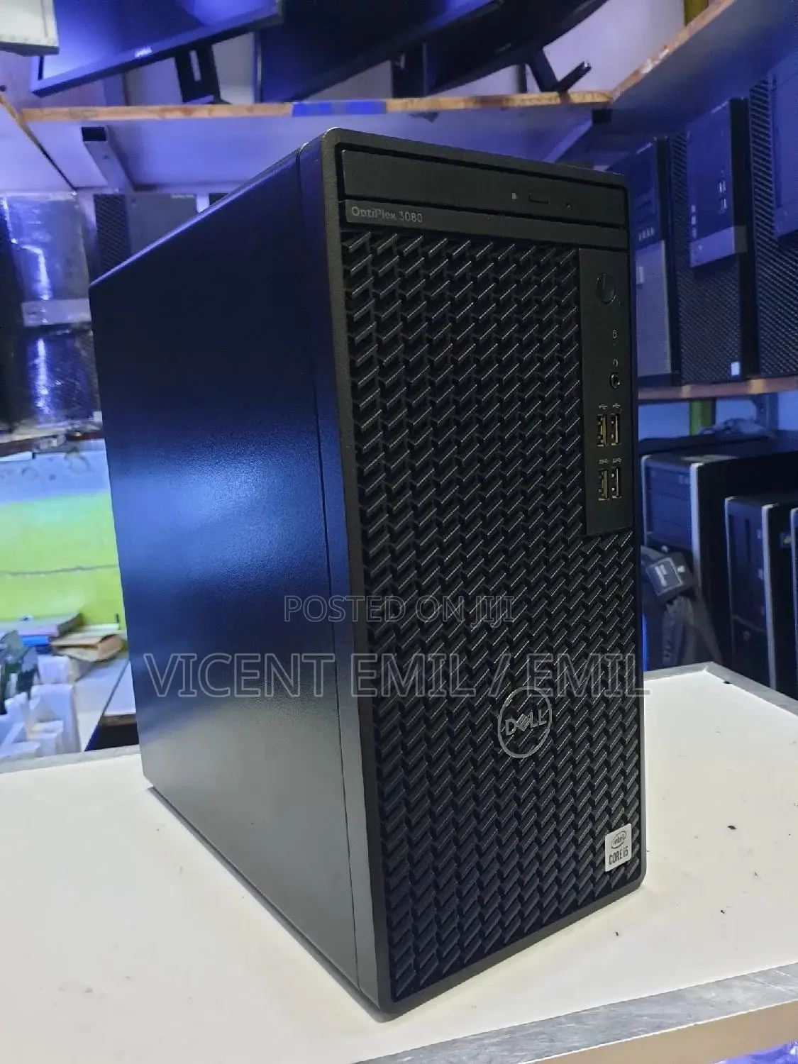 Desktop Computer Dell OptiPlex 3080 8GB Intel Core I5 HDD+SSD 500GB