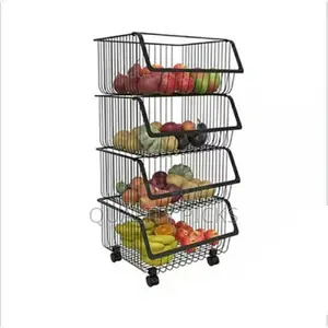 Kitchen Vegetable Stroller Rack