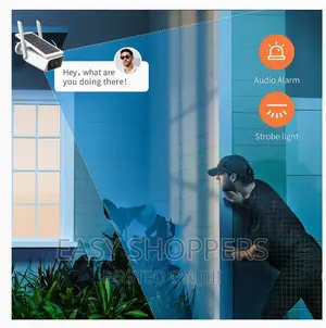 Wifi Security Camera Wireless Solar Outdoor Camera 360°
