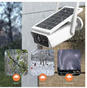 Wifi Camera Wireless Solar Outdoor Camera 360° Rotating