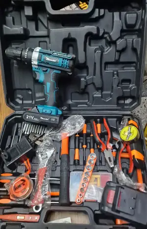 Cordless Drill Set and Other Hand Tools