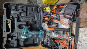 Cordless Drill Set and Other Hand Tools