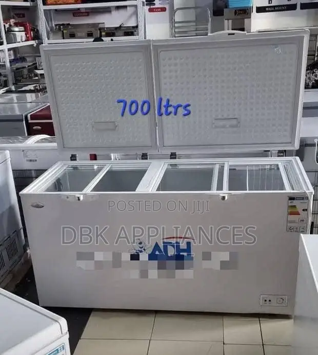 Adh 700l Deep / Chest Freezers Commercial Use 2yr Warranty