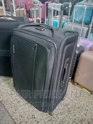 Original Cloth Suitcases by Goodpartner .Large.( Black)