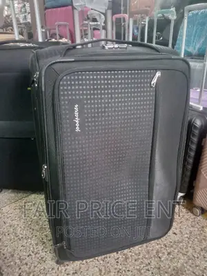 Original Cloth Suitcases by Goodpartner .Large.( Black)