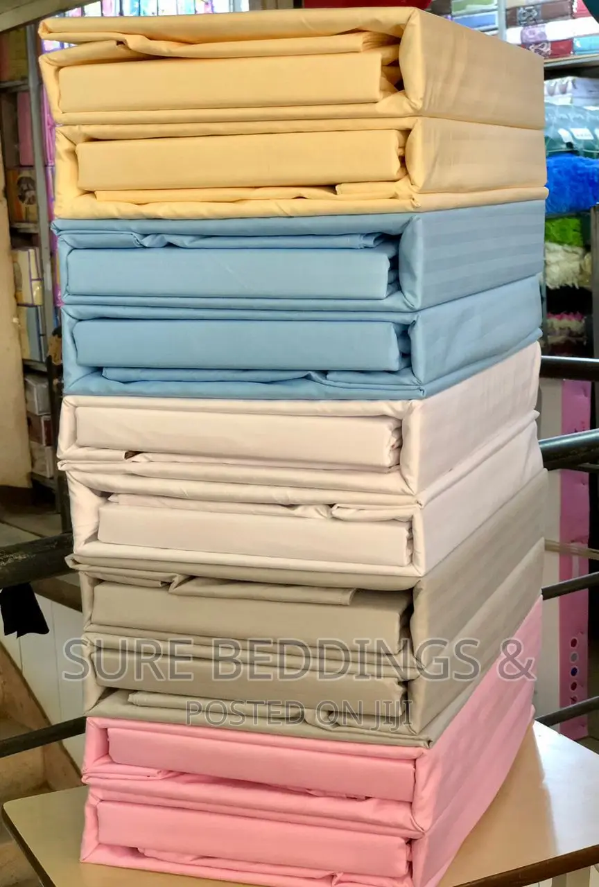 Stripped Fitted Bedsheets
