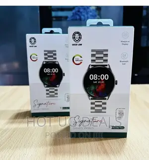 Green Lion Signature Watch - Silver