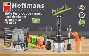 Hoffmans HM-8029, Blender and Mixer Set 5in1