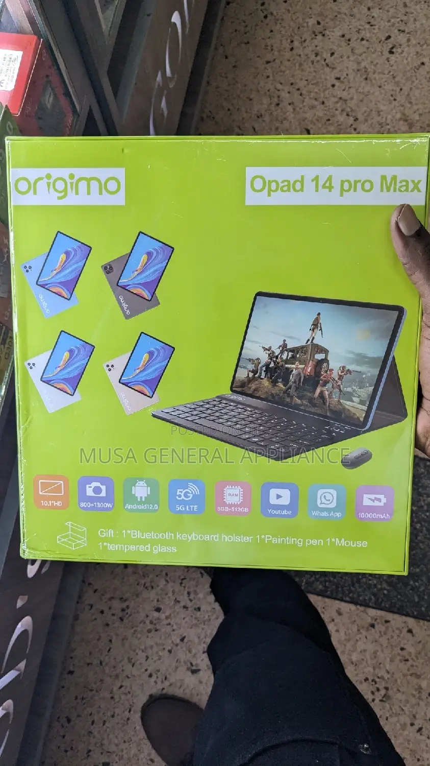 New Origimo Opad 14 Pro Max 512 GB Blue