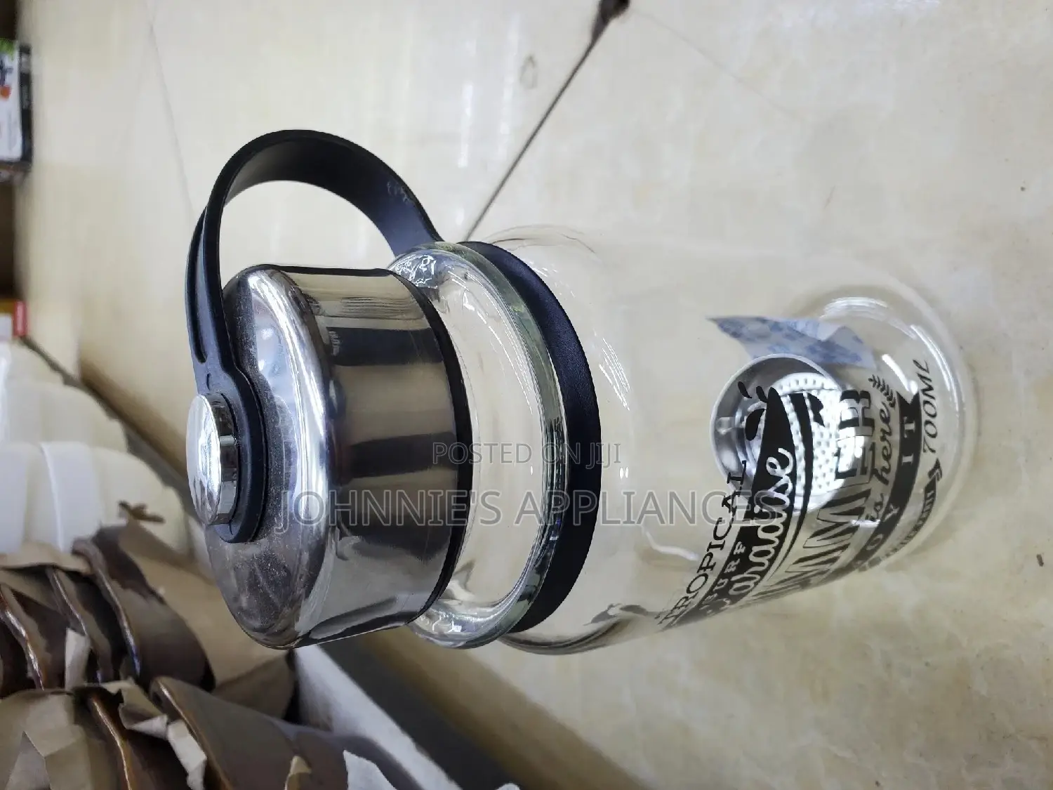 1L Glass Water Bottles