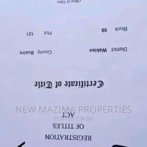 Affordable Titled Plot Sale Kiwebwa Along Matuga Semuto Rd