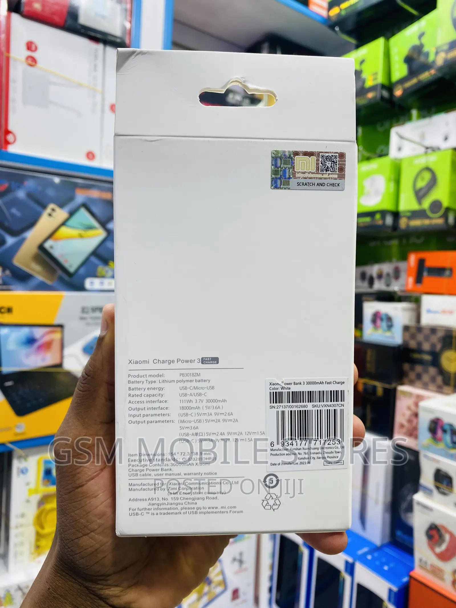 Xiaomi Pd 30000mah Super Fast Powerbank
