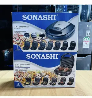 Sonashi 7 In 1snacks Maker Grill Sandwich Donuts Omellete