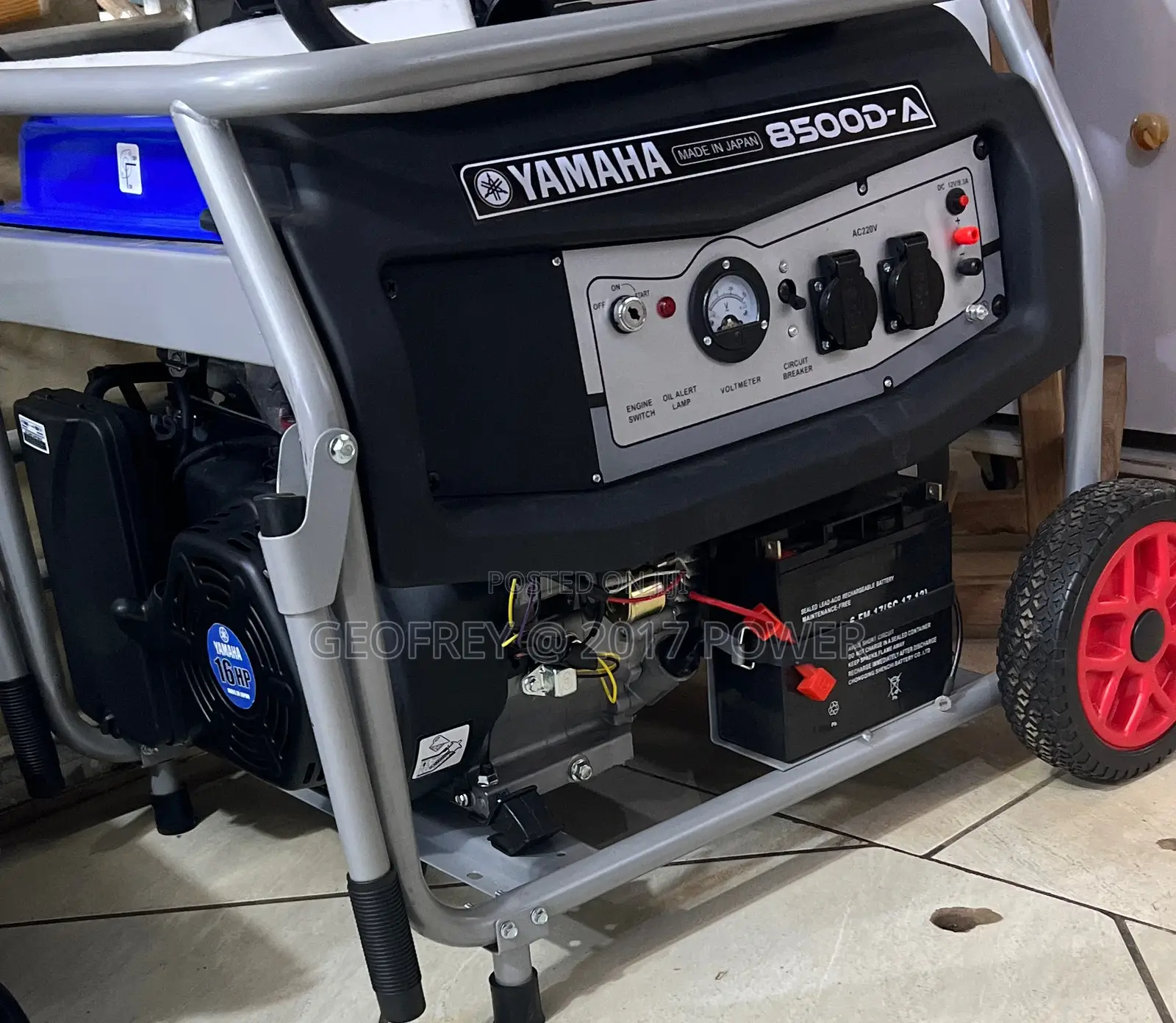 Yamaha 8.5kva Gasoline Generator Made in Japan