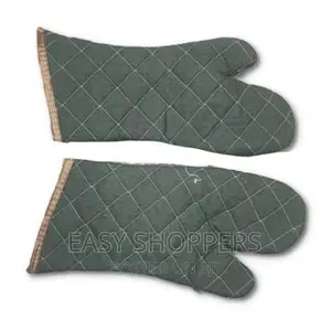 Oven Mitts Pair of Cloth Heat Resistant Kitchen Oven Gloves