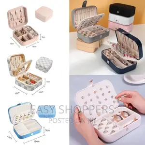 Jewelry Earring, Rings, Bracelet, Necklace Organizer Box