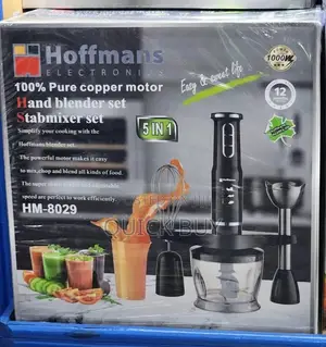 Hoffman's 5 in 1 Hand Blender Mixer Set