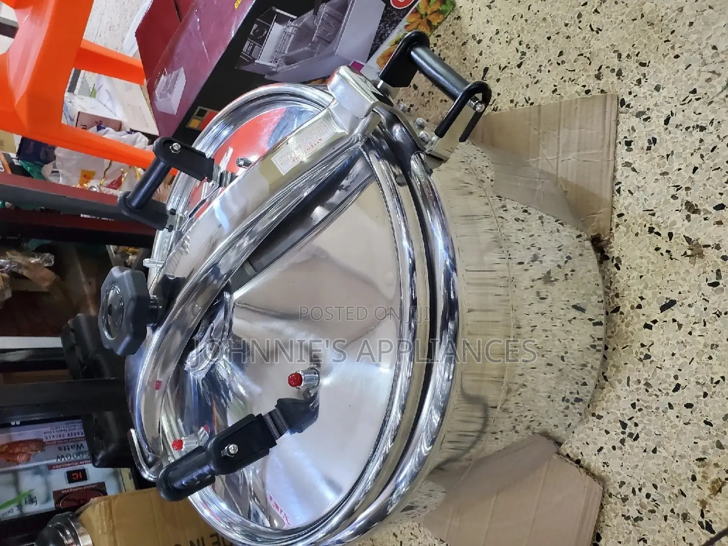 Commercial Non Electric Pressure Cooker 75l