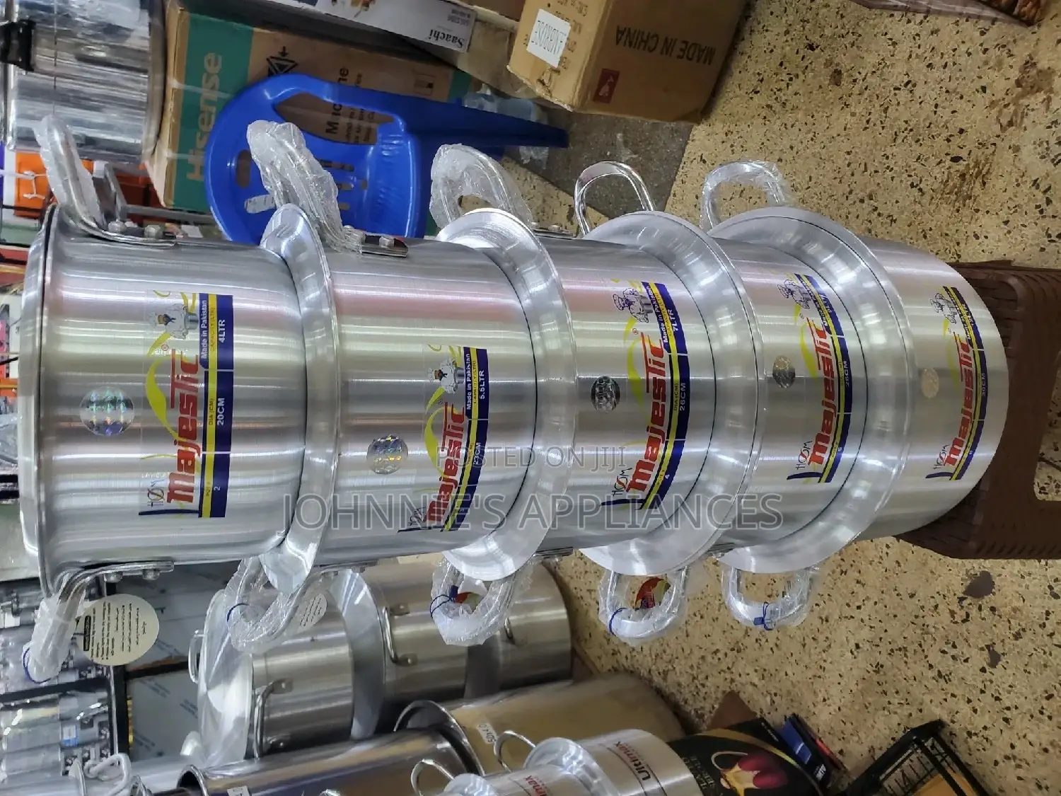 Majestic India Saucepans 5pics Aset