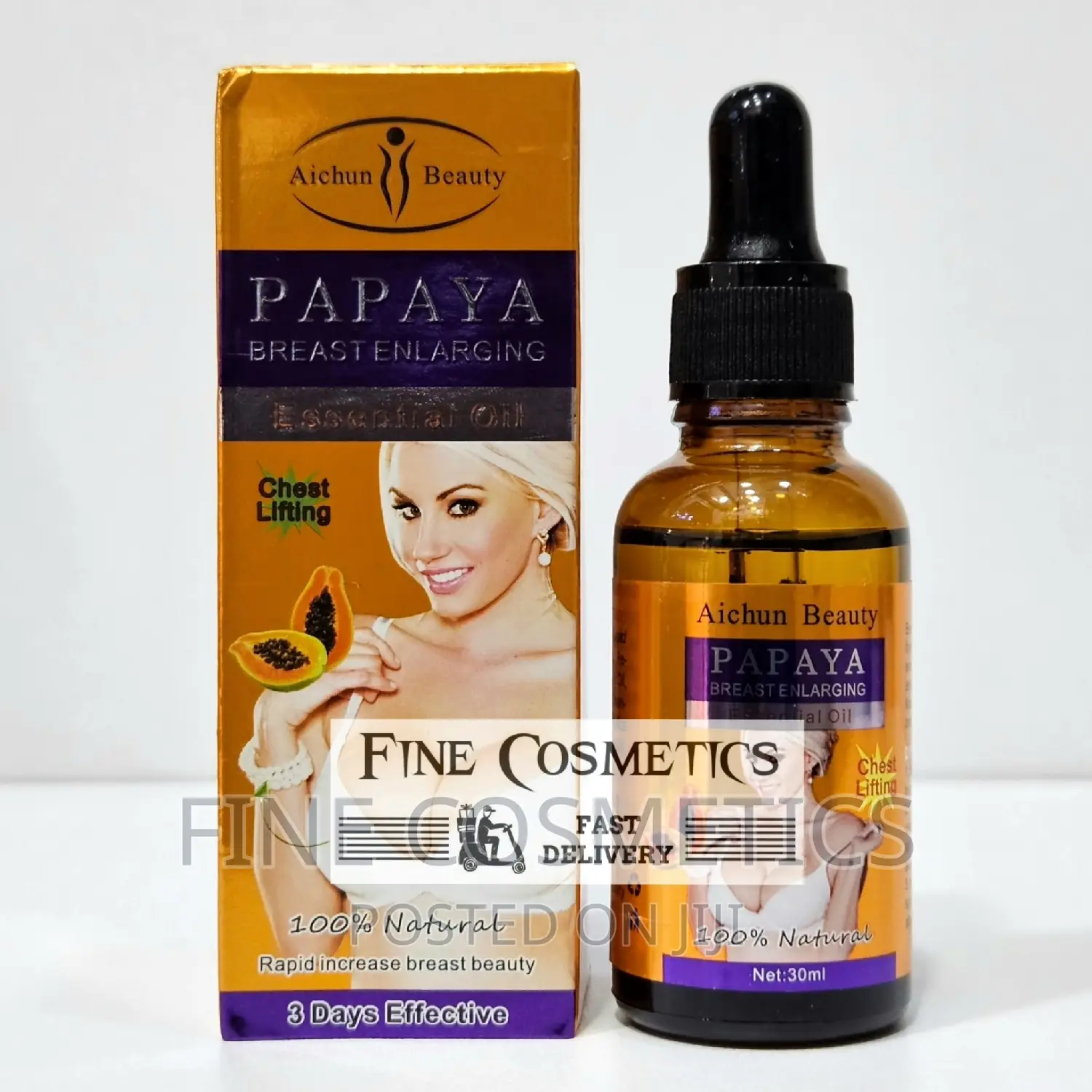 Natural Papaya Breast Lifting Enlargement Safe Massage Oil