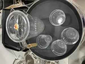 5pc Set of Water Jug Glasses